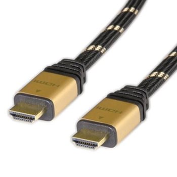 Кабел HDMI(м) към HDMI(м), 5m v1.4 ROLINE