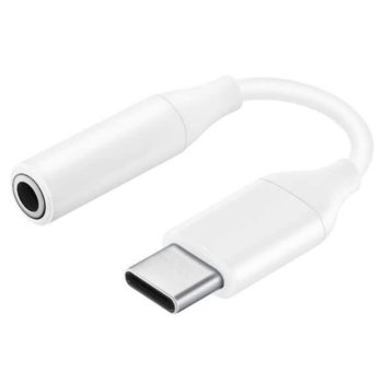 Адаптер Samsung EE-UC10JUWEG, от USB-C(м) към 3.5 мм(ж), бял, bulk image