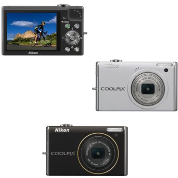 Фотоапарат Nikon Coolpix S640 +подарък 4GB SD Ca…