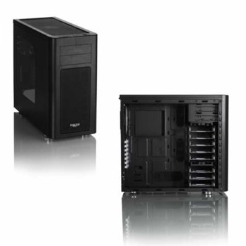ATX, Fractal Design ARC MIDI R2  2xUSB3.0, черна, без захранване | JAR Computers Fractal Design ARC MIDI R2 ATX BLK