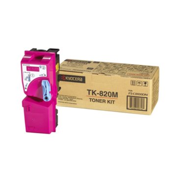 КАСЕТА ЗА KYOCERA MITA FS C8100 - Magenta - TK820M - заб.: 7000k | JAR Computers КАСЕТА ЗА KYOCERA MITA FS C8100 - Magenta - 7000