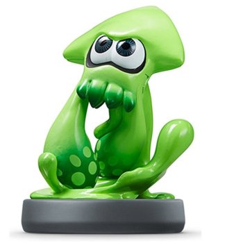 Фигура Nintendo Amiibo - Green Squid [Splatoon], за Nintendo 3DS/2DS, Wii U, Switch image