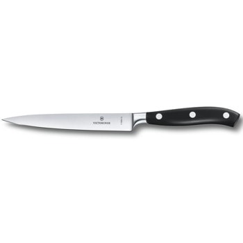 Кухненски нож Victorinox Grand Maitre Forged, неръждаема стомана, 15 см, черен | JAR Computers Victorinox Grand Maitre Forged 7.7203.15G