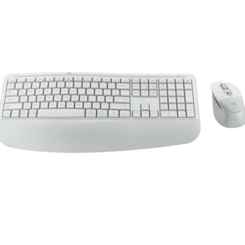 logitech signature comfort plus mk880 бели