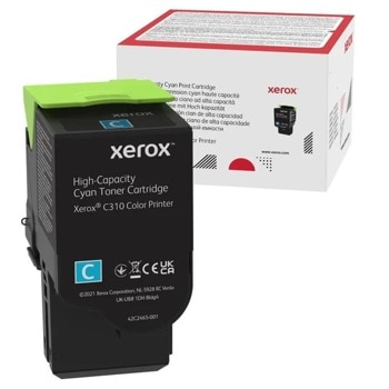 Тонер касета за Xerox C310/C315, Cyan - 006R04369, Заб.: 5500 копия image