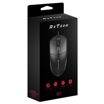 Мишка DeTech D2 733