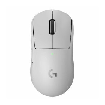 Мишка Logitech G Pro 2 Lightspeed, оптична (44 000 dpi), безжична, USB, бяла, гейминг, 8 бутона | JAR Computers Logitech G Pro 2 Lightspeed White 910-007302