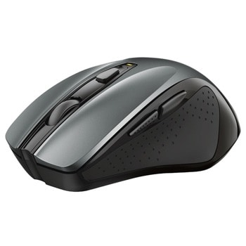 Мишка Trust Nito, безжична, оптична (2200 dpi), USB, черно-сива | JAR Computers Trust Nito 24115