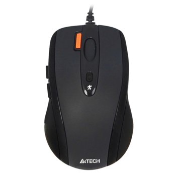 Мишка A4Tech D-70FX DustFree HD, оптична, 800-1600dpi, черна, USB | JAR Computers A4Tech D-70FX DustFree HD