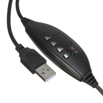 Слушалки Ovleng OV-Q5 За компютър с микрофон USB