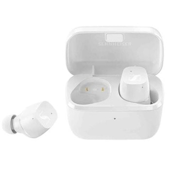 Слушалки Sennheiser CX True Wireless, безжични, микрофон, шумопотискащ, Bluetooth, до 9 часа време на работа, бели | JAR Computers Sennheiser CX True Wireless White 50897