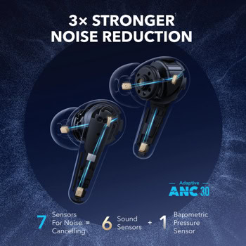 soundcore Liberty 4 Pro Black | JAR Computers soundcore Liberty 4 Pro Black