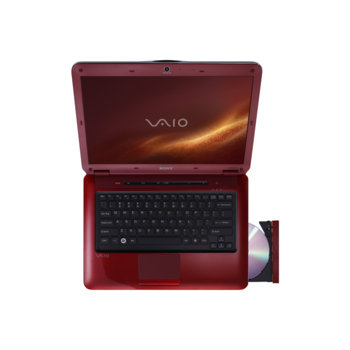 14.1" (~36 cm) Sony VAIO CS325J/R Червен