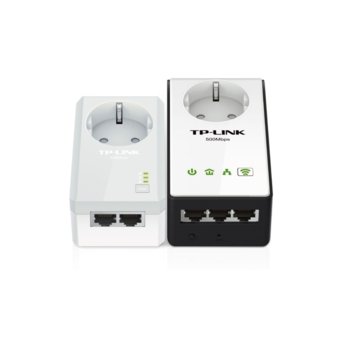 TP-LINK TL-WPA4230P KIT, 500Mbps Wireless-N Range Extender | JAR Computers AV500 TP-LINK TL-WPA4230P KIT