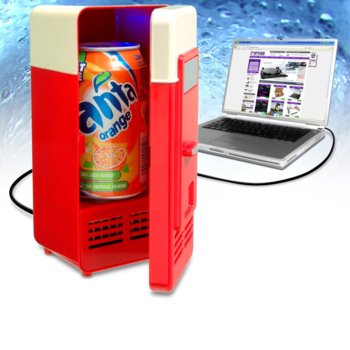 Мини хладилник/подгревател USB