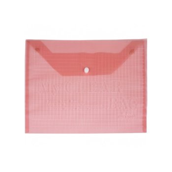 Папка 209A, за документи с формат до А4, с копче, червена | JAR Computers Папка 209A