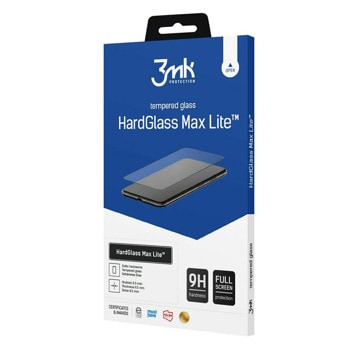 Протектор от закалено стъкло /Tempered Glass/ 3MK HardGlass Max Lite за Apple iPhone X, 9H твърдост | JAR Computers 3MK HardGlass Max Lite Apple iPhone X