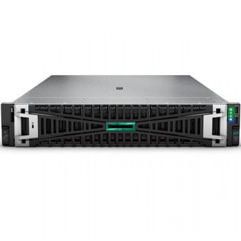 Сървър HPE ProLiant DL380 Gen11 (P71674-425), дванадесетядрен Sapphire Rapids Intel Xeon Silver 2.4/4.1GHz, 64GB DDR5, 2x 960GB SATA SSD, 1x RJ45 GbE LAN, 4x USB 3.2 Gen 1, No OS, 2x 1000W PSU Titanium | JAR Computers HPE ProLiant DL380 Gen11 P71674-425