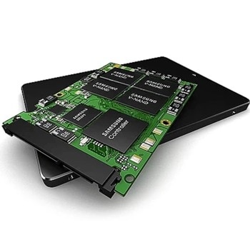 Памет SSD 256GB, Samsung Client PM881 (MZ7LH256HAJD-00000), SATA 6Gb/s, 2.5"(6.35 cm), скорост на четене 540 MB/s, скорост на запис 500 MB/s | JAR Computers Samsung Client PM881 256GB TLC MZ7LH256HAJD-00000