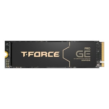 Памет SSD 2TB TeamGroup T-Force GE Pro (TM8FG3002T0C133), NVMe, M.2 (2280), скорост на четене до 14 000MB/s, скорост на запис до 11 800MB/s | JAR Computers TeamGroup GE Pro 2TB TM8FG3002T0C133