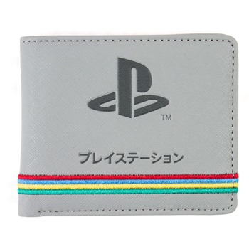Портфейл PlayStation 25th Anniversary, еко кожа, сив image