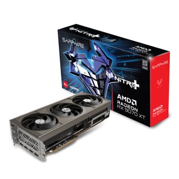 Видео карта AMD Radeon RX 9070 XT, 16GB, SAPPHIRE NITRO+, OC, PCI-E 5.0, GDDR6, 256-bit, DisplayPort, HDMI | JAR Computers SAPPHIRE NITRO+ RX9070XT OC 16