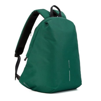 Раница за лаптоп XD Design Bobby Soft, до 15.6" (39.62 cm), USB порт, RFID защитени джобове, тъмнозелена | JAR Computers Раница XD Design Bobby Soft Green P705.997
