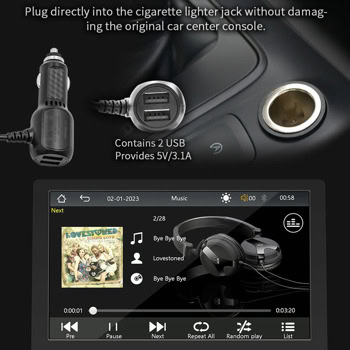 Преносим дисплей за автомобил X5308L 13317 | JAR Computers Преносим дисплей за автомобил X5308L 13317