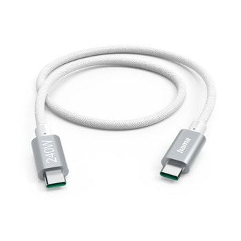 кабел hama usb-c m to usb-c m 240w usb 3.2 201721
