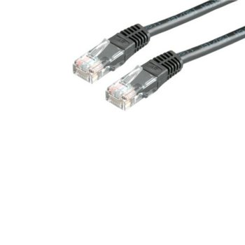 Пач кабел Roline 21.99.1585, UTP, Cat6, 10м, черен | JAR Computers Roline 21.99.1585 UTP Cat 6 10m