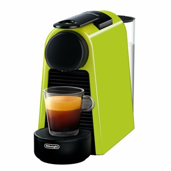 Aвтоматична еспресо машина Nespresso Essenza Mini Green, 1450W, 0.6л. резервоар, 19 бара, зapeждaщ пaĸeт c 14 ĸaпcyли, автоматично изключване след 9 минути, зелена image
