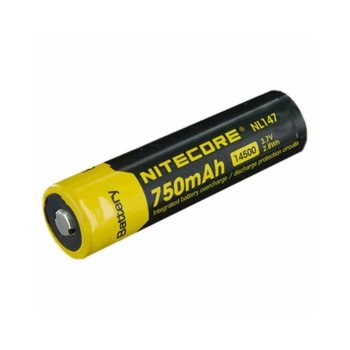 Акумулаторна батерия Nitecore NL147, 3.7V, 750mAh, Li-ion, защитена, 1 бр. | JAR Computers Батерия Nitecore NL147 Protected 14500