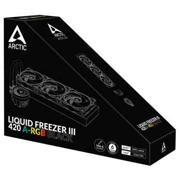 Arctic Liquid Freezer III 420 A-RGB Black