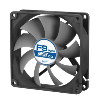 Вентилатор 92mm, Arctic F9 PWM PST CO, 4-пинов, 1800 rpm | JAR Computers Arctic F9 PWM PST CO AFACO-090PC-GBA01