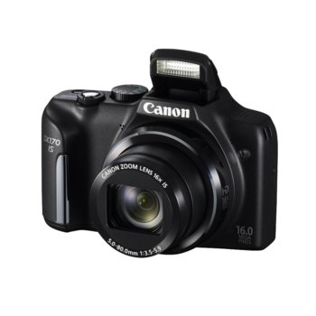 Canon PowerShot SX170 IS, черен