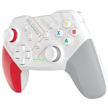 Геймпад A4Tech Bloody GPW50 (A4-CON-GPW50-WH), безжичен, за PlayStation 3, Android, PC, бял | JAR Computers A4Tech Bloody GPW50 A4-CON-GPW50-WH