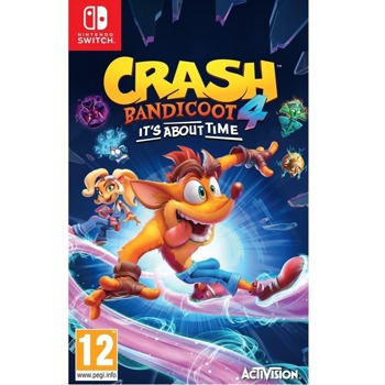 Игра за конзола Crash Bandicoot 4: It's About Time, за Nintendo Switch | JAR Computers Crash Bandicoot 4: Its About Time Switch