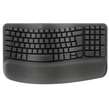 Клавиатура Logitech Wave Keys (920-012304), безжична, черна, USB, Bluetooth, без кирилизация | JAR Computers Logitech WAVE KEYS GRAPHITE US