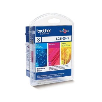 Blister BROTHER Rainbow High Pack C/M/Y