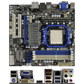 Дънна платка ASRock 890GM PRO3, AM3, AMD 890GX, DDR3, VGA (128MB DDR3)+PCI-E (HDMI & DVI), SB7.1 DAC, Lan1000, 5 x SATA6Gb/s RAID 0,1,5, eSATA, USB3.0, mATX | JAR Computers ASRock 890GM PRO3