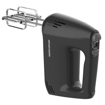 Миксер Arthur Martin HM9116A, 400W, 5 степени на работа, турбо, черен | JAR Computers Arthur Martin HM9116A