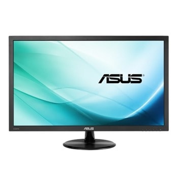 Монитор Asus VP228HE, 21.5" (54.61 cm) TN панел, Full HD, 1ms, 100 000 000:1, 200 cd/m2, HDMI, D-Sub | JAR Computers Asus VP228HE 90LM01K0-B05170