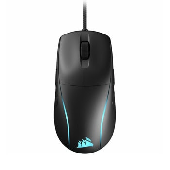 Мишка Corsair M75 Lightweight, оптична (26 000 dpi), USB, черна, гейминг, Marksman 26K сензор | JAR Computers Corsair M75 Lightweight Black CH-930D010-EU