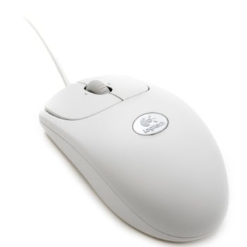 Мишка Logitech RX250, оптична (800 dpi), USB, PS/2 бяла | JAR Computers Logitech RX250, оптична USB beige