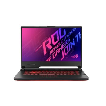 Лаптоп Asus ROG STRIX G15 G512LU-HN080 (90NR0351-M03020), шестядрен Comet Lake Intel Core i7-10750H 2.6/5.0 GHz, 15.6" (39.62 cm) Full HD 240Hz IPS Anti-Glare Display & GF 1660Ti 6GB, (HDMI), 8GB DDR4, 512GB SSD, 1x USB 3.2 Type C, No OS | JAR Computers Asus ROG STRIX G15 G512LU-HN080