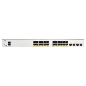 Суич Cisco Catalyst 1200 C1200-24P-4X, 1000Mbps, 28 порта, 24x 10/100/1000Mbps RJ-45 PoE+, 4x SFP+ | JAR Computers Cisco Catalyst 1200 C1200-24P-4X