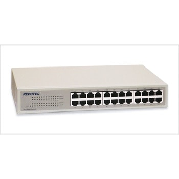 Суич Repotec RP-1724DR/L, 100Mbps, 24 порта, 24x 10/20/100 Mbps RJ-45 | JAR Computers Repotec RP-1724DR/L