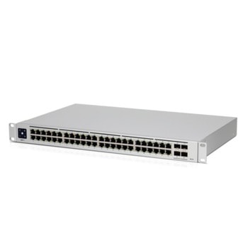 Суич Ubiquiti UniFi Pro (USW-Pro-48), 1000Mbps, 48 порта, 48 x 10/100/1000 Mbps, 4x SFP+ | JAR Computers Ubiquiti USW-Pro-48