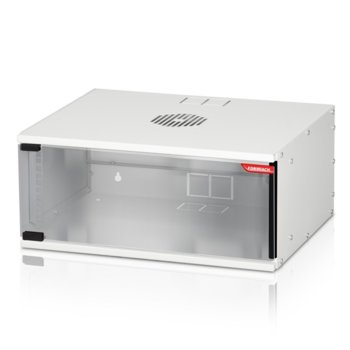 Комуникационен шкаф Formrack SH-4U, 19", 4U, 512 x 400 mm, сив | JAR Computers Formrack SH-4U