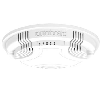 Точка за достъп MikroTik RBcAP2nD, 2.4GHz, 1x Lan1000, PoE, 2dBi | JAR Computers MikroTik RBcAP2nD